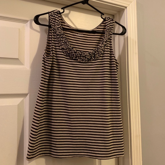 LOFT Tops - Ann Taylor Loft Striped Tank